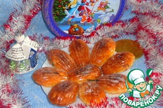 Рецепт: Рождественское печенье с счастливой оболочкой