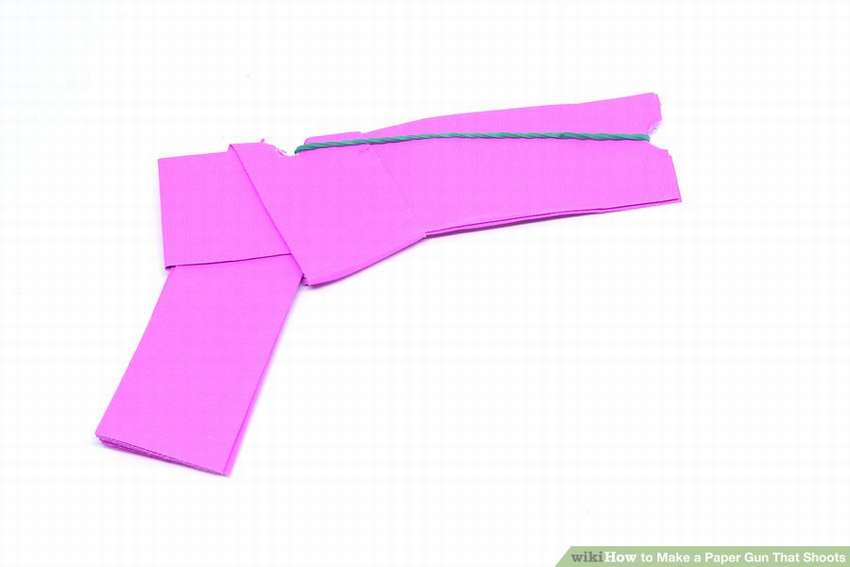 пистолет оригами который стреляет