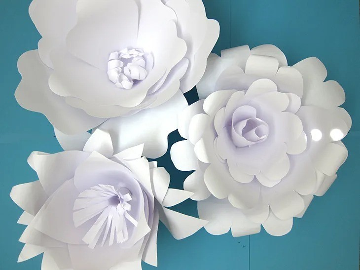 Бумажные цветы своими руками: 3 простых способа и 22 идеи