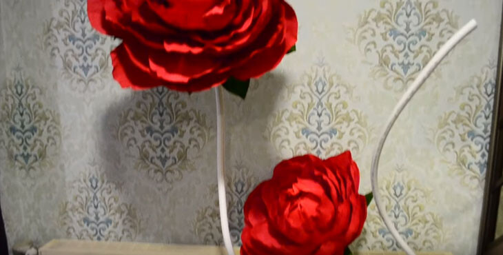 Розы из гофрированной бумаги своими руками: 6 мастер-классов