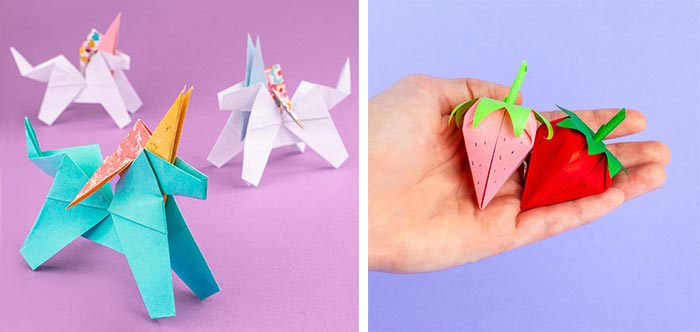 На картинке изображено - Искусство оригами: фигурки из бумаги своими руками, рис. Оригами