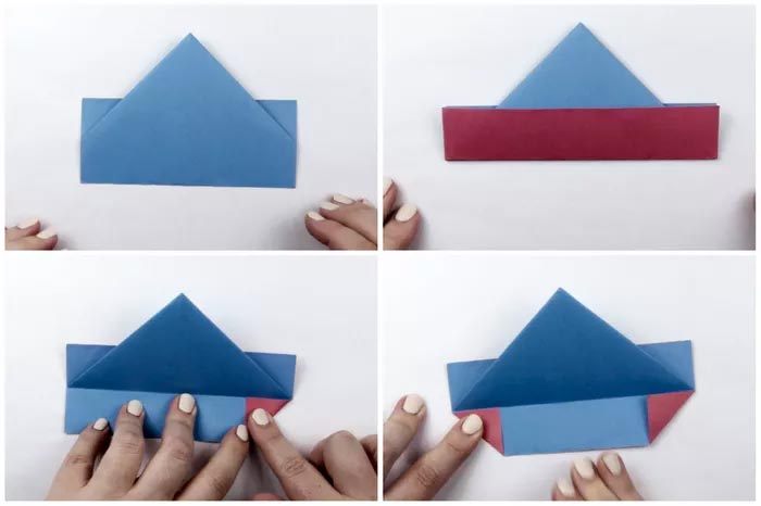 На картинке изображено - Искусство оригами: фигурки из бумаги своими руками, рис. Шаг 3