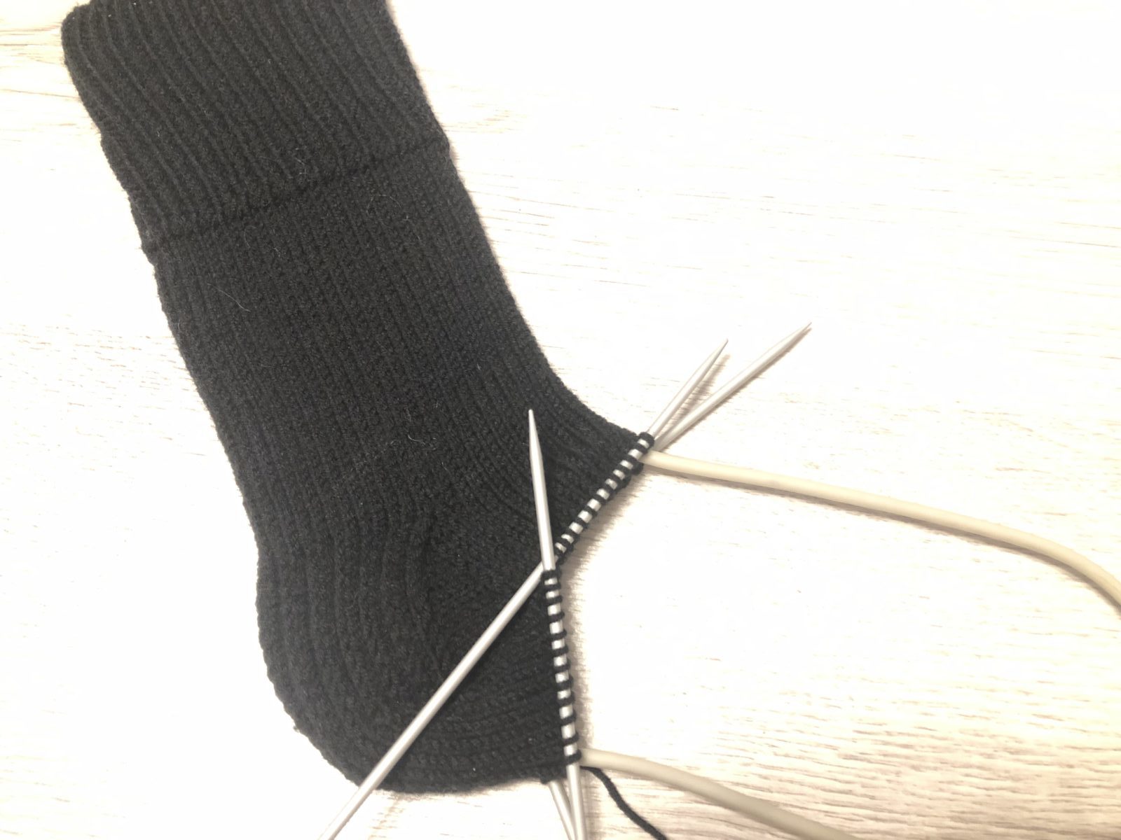Мастер-класс по вязанию носков спицами