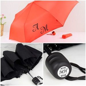 Зонт с инициалами, фото