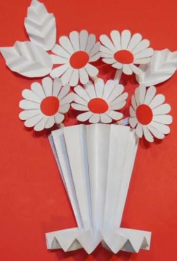 Бумажные цветы - формы и шаблоны для изготовления бумажных цветов шаг 153