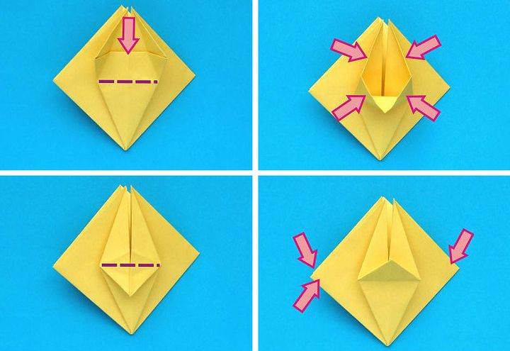 Мастер-класс по сборке нарцисса оригами