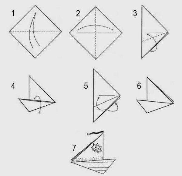 Как сделать когти из бумаги - простые схемы с пошаговой фото инструкцией, когти на пальчики в технике оригами