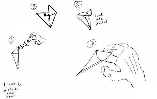 Как сделать когти из бумаги, чтобы они двигались как кошка: схема с видео
