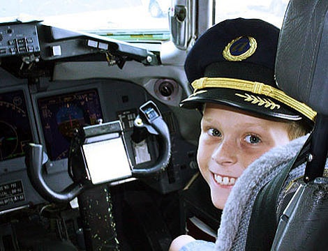 Полет на авиатренажере Boeing-737 для детей